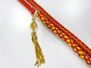 正絹　振袖用　手組帯締め